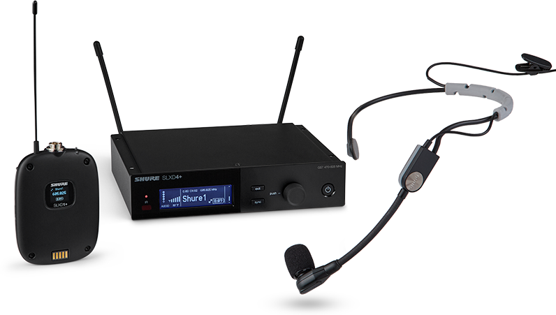 Shure Slxd14+e-sm35-g65 - Wireless Headset-Mikrofon - Main picture