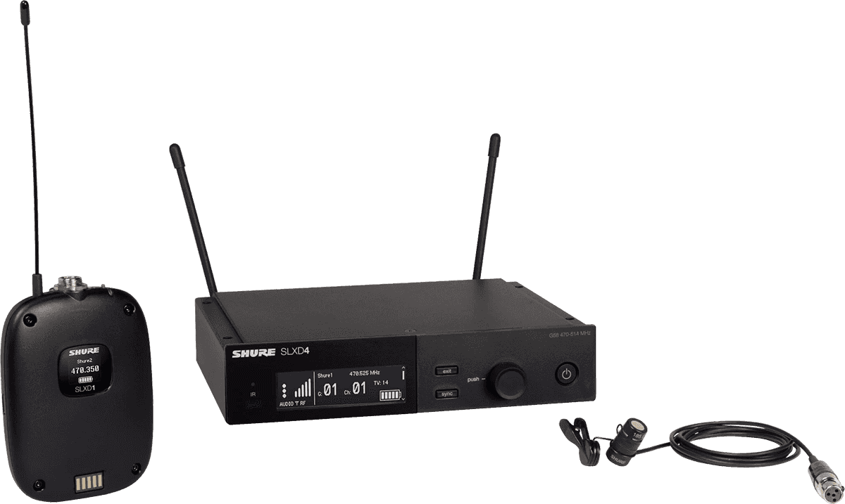 Shure Slxd14e-83-h56 - Wireless Lavalier-Mikrofon - Main picture