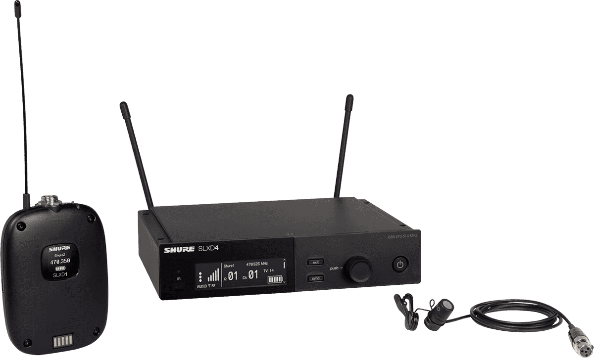 Shure Slxd14e-85-j53 - Wireless Lavalier-Mikrofon - Main picture