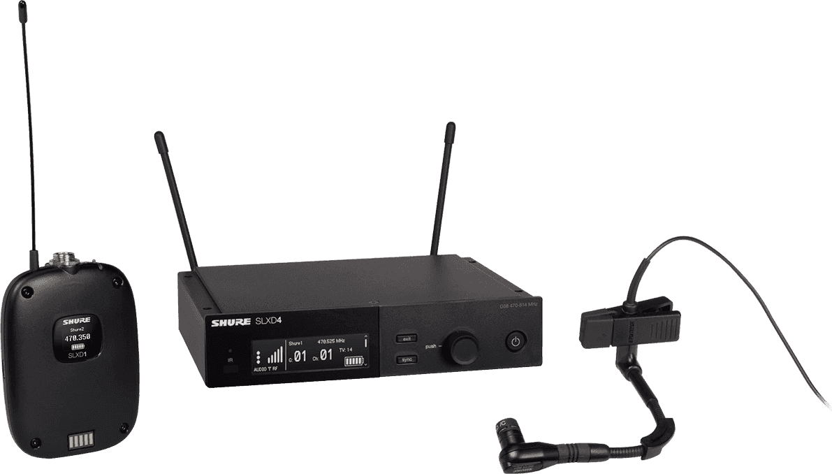 Shure Slxd14e-98h-j53 - Wireless Instrumentenmikrofon - Main picture