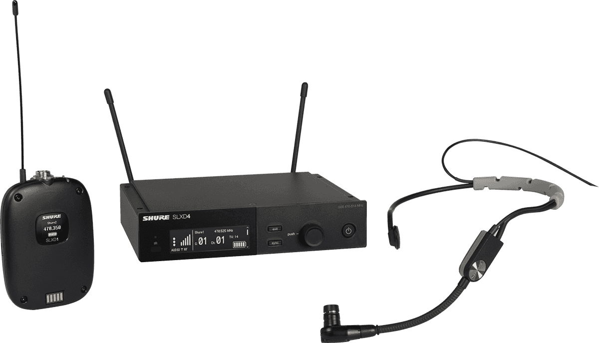 Shure Slxd14e-sm35-h56 - Wireless Headset-Mikrofon - Main picture