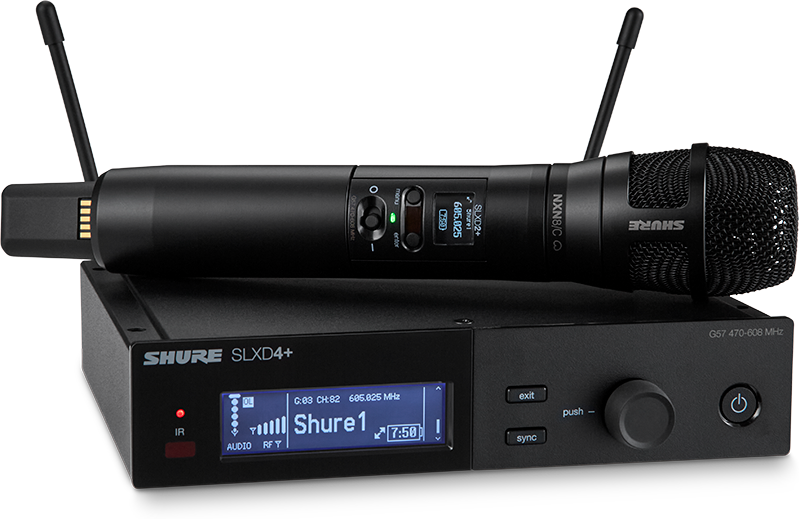Shure Slxd24+e-n8c-g65 - Wireless Handmikrofon - Main picture