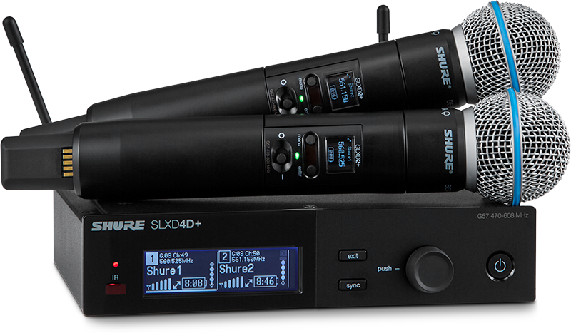 Shure Slxd24d+e-beta 58-g65 - Wireless Handmikrofon - Main picture