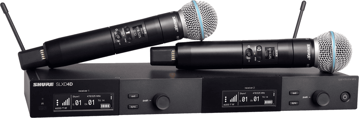 Shure Slxd24de-b58-s50 - Wireless Handmikrofon - Main picture