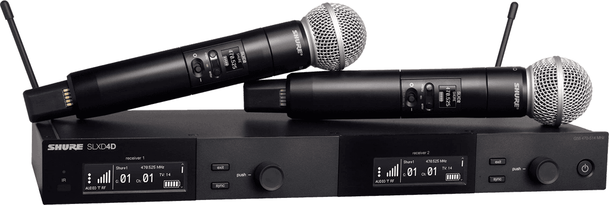 Shure Slxd24de-sm58-k59 - Wireless Handmikrofon - Main picture