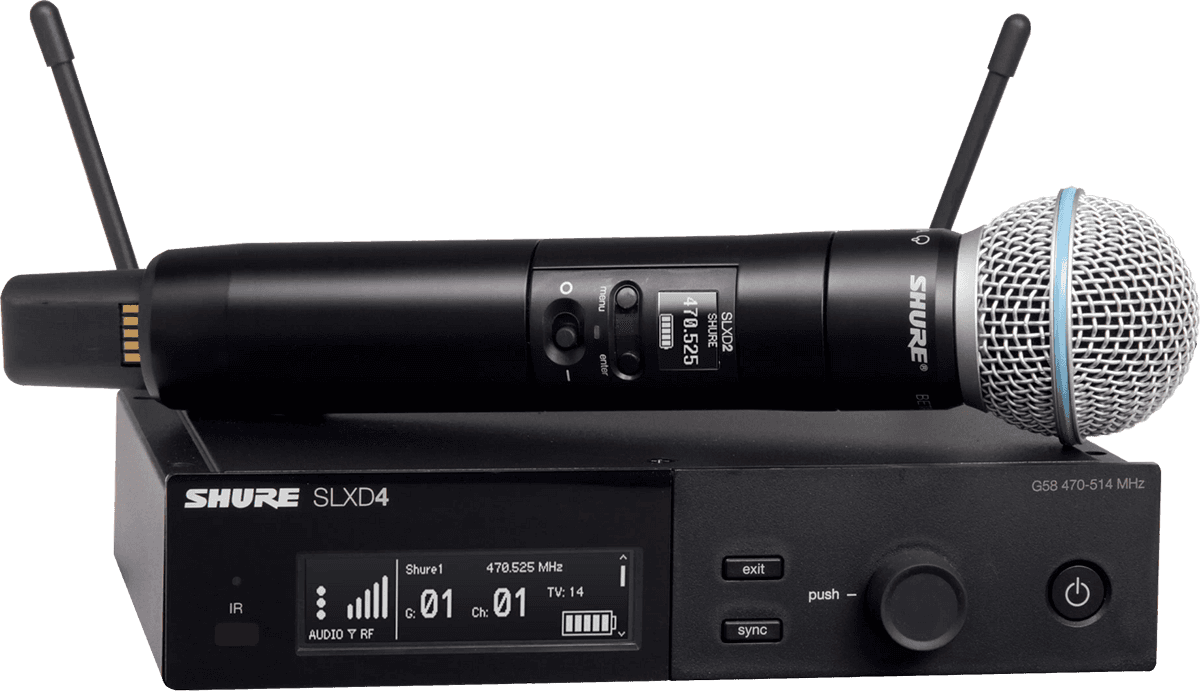 Shure Slxd24e-b58-h56 - Wireless Handmikrofon - Main picture