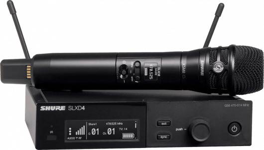 Shure Slxd24e-k8b-g59 - Wireless Handmikrofon - Main picture