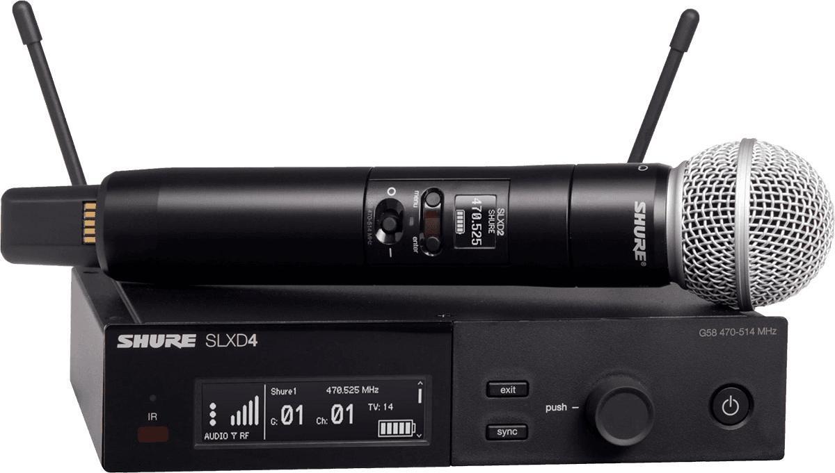 Wireless handmikrofon Shure SLXD24E-SM58-H56