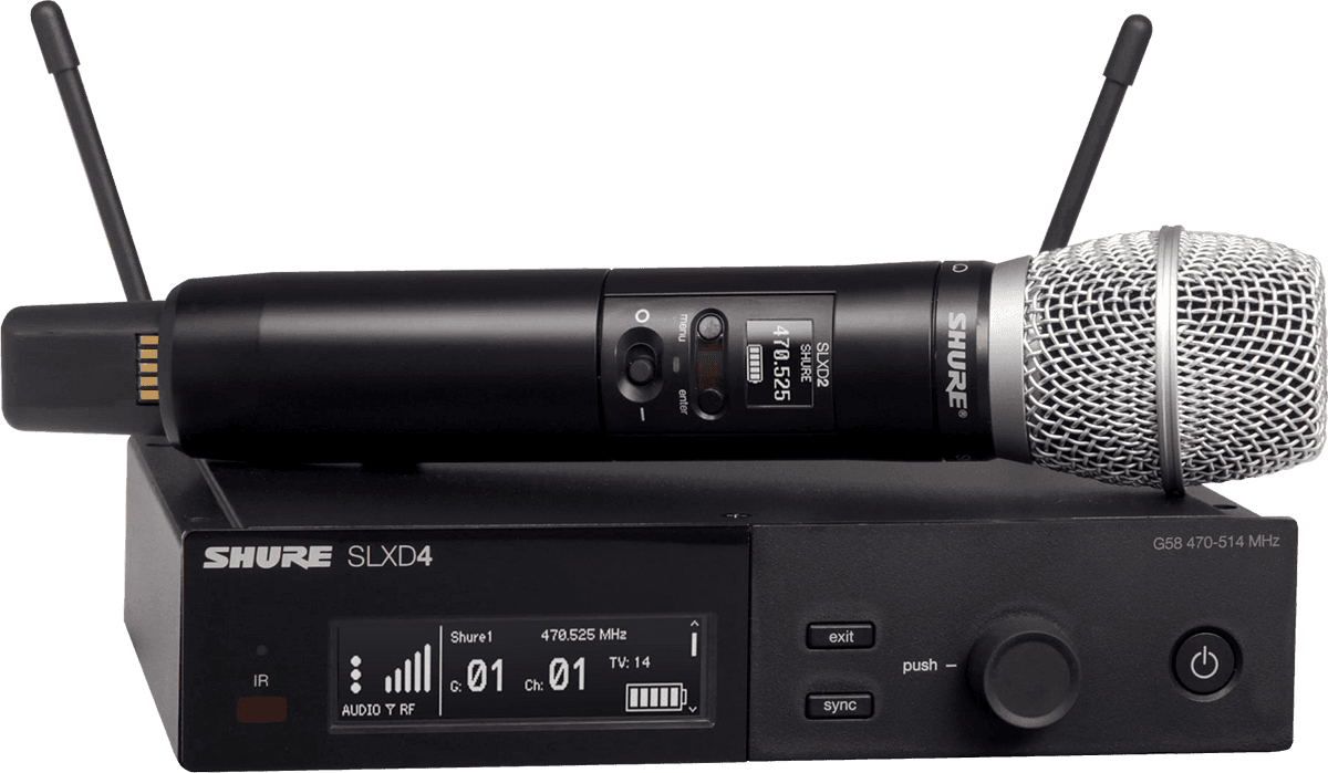 Shure Slxd24e-sm86-h56 - Wireless Handmikrofon - Main picture