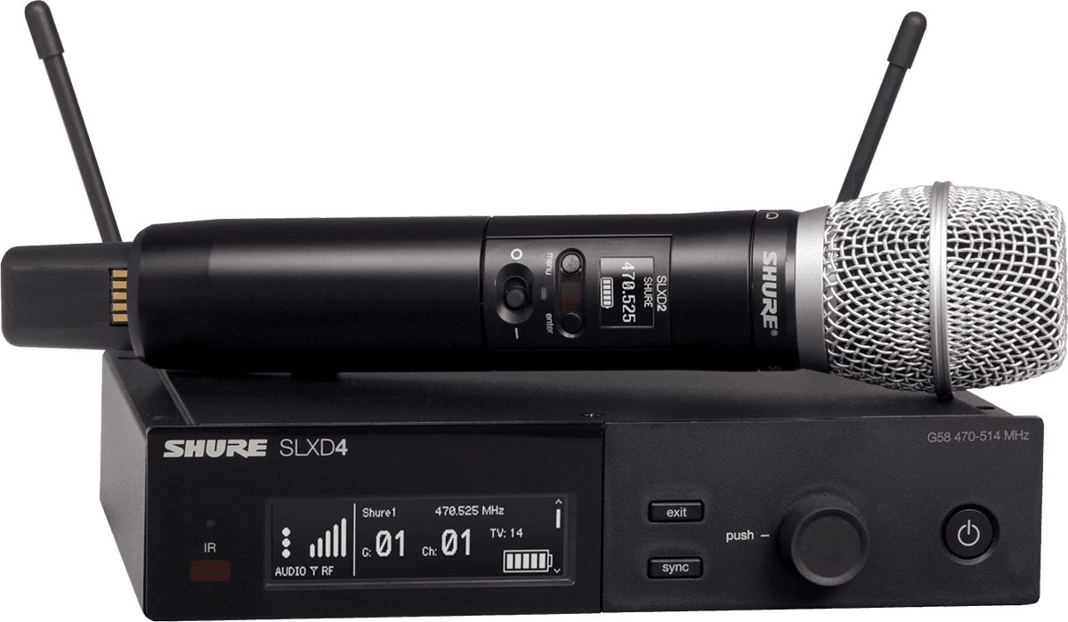 Shure Slxd24e-sm86-j53 - Wireless Handmikrofon - Main picture