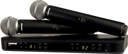 Wireless handmikrofon Shure BLX288E-SM58-M17