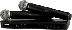Wireless handmikrofon Shure BLX288E-B58-M17