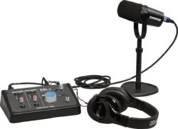 Mikrofon set mit ständer Shure Pack MV7X-PACK2