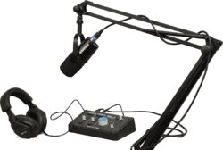 Mikrofon set mit ständer Shure Pack MV7X-PACK3