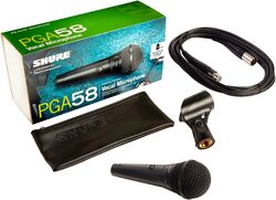 Gesangs­mi­kro­fone Shure PGA58 XLR