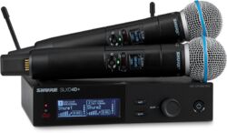 Wireless handmikrofon Shure SLXD24D+E-Beta 58-G65