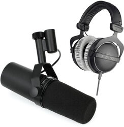 Mikrofon set mit ständer Shure Sm7b + Dt770 Pro 80 ohms