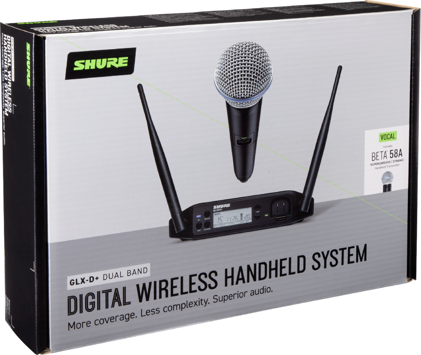 Shure Glxd24+/b58/z4 - Wireless Handmikrofon - Variation 1
