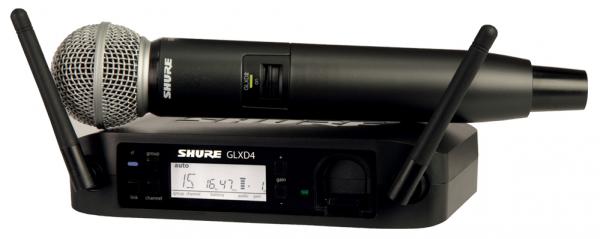 Wireless handmikrofon Shure GLXD24E-SM58-Z2