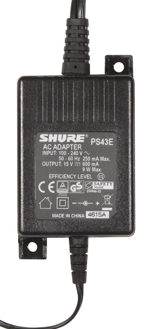 Shure Ps43e Pour Axt610 / Glxd4 / P9t Et Ulxd - Stromversorgung - Variation 1