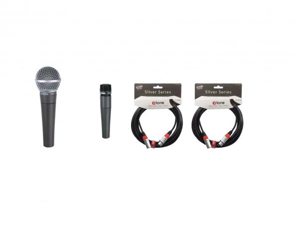 Mikrofon set mit ständer Shure Pack Instrument et Voix