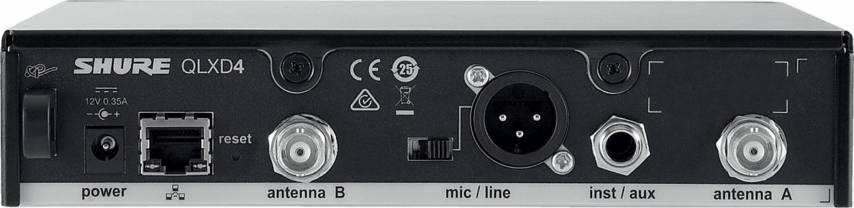 Shure Ssx Qlxd4 Bande G51 - Wireless Empfänger - Variation 1