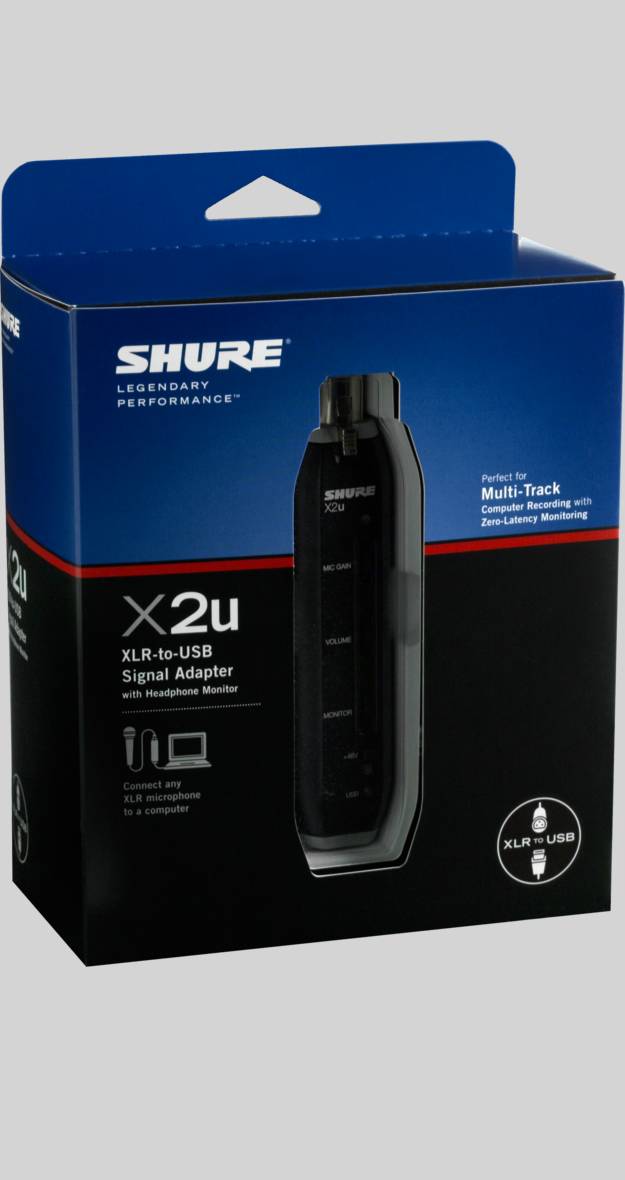 Shure X2u Adaptateur Xlr Usb - Ersatzteile für Mikrofon - Variation 2