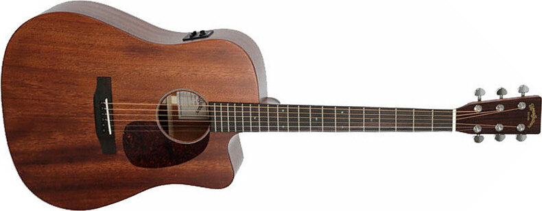 Sigma Dmc15 E Dreadnought Cw Tout Acajou Rw - Natural Satin - Elektroakustische Gitarre - Main picture