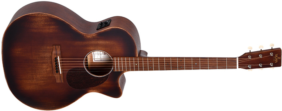 Sigma Gmc-15e-aged Orchestra Model Tout Acajou Pf - Natural Distressed Satin - Folk-Gitarre - Main picture