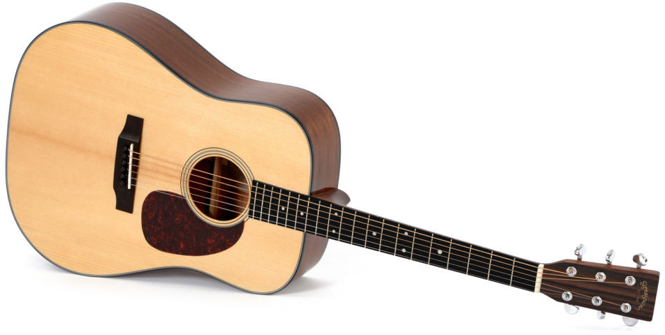 Sigma Dm-18+ Standard Dreadnought Epicea Acajou Mic - Natural - Westerngitarre & electro - Variation 1