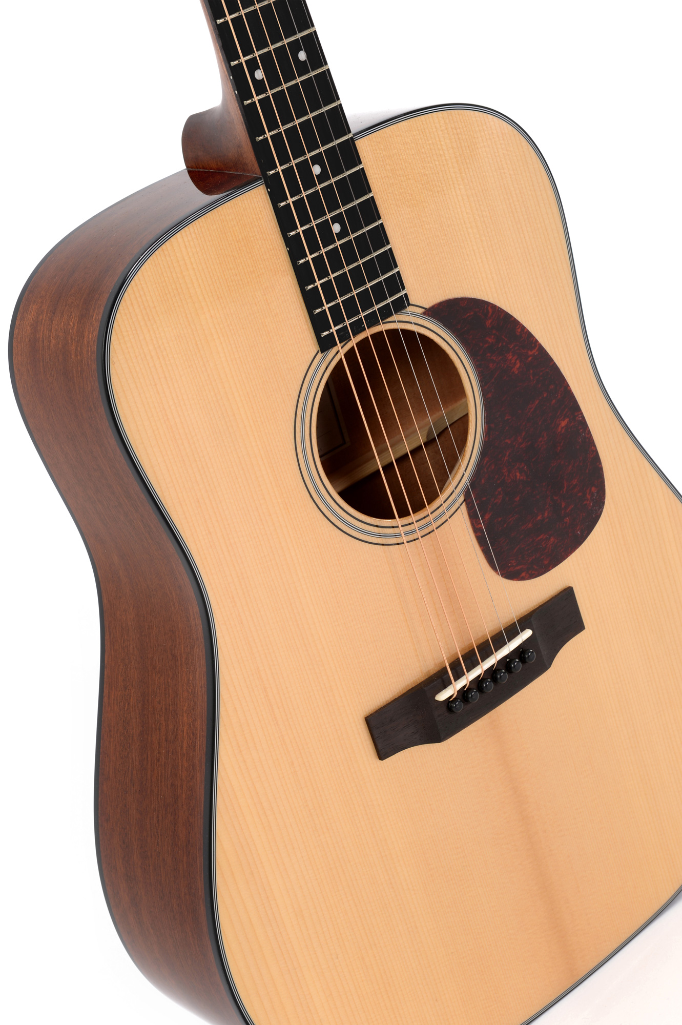 Sigma Dm-18+ Standard Dreadnought Epicea Acajou Mic - Natural - Westerngitarre & electro - Variation 3