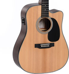Folk-gitarre Sigma 1 Series DMC-1E - Natural