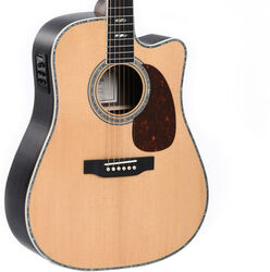 Folk-gitarre Sigma Standard DTC-41E - Natural