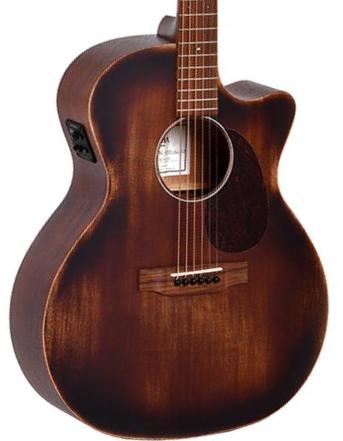 Folk-gitarre Sigma GMC-15E-AGED - Natural distressed satin