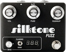 Overdrive/distortion/fuzz effektpedal Silktone Fuzz - Classic Black
