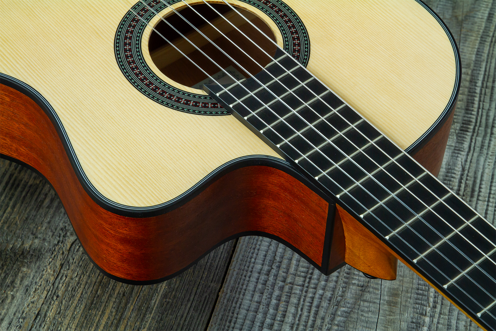 Silvanez Clcr44 4/4 Thinline Cw Epicea Acajou Rw - Natural - Konzertgitarren 4/4 - Variation 4