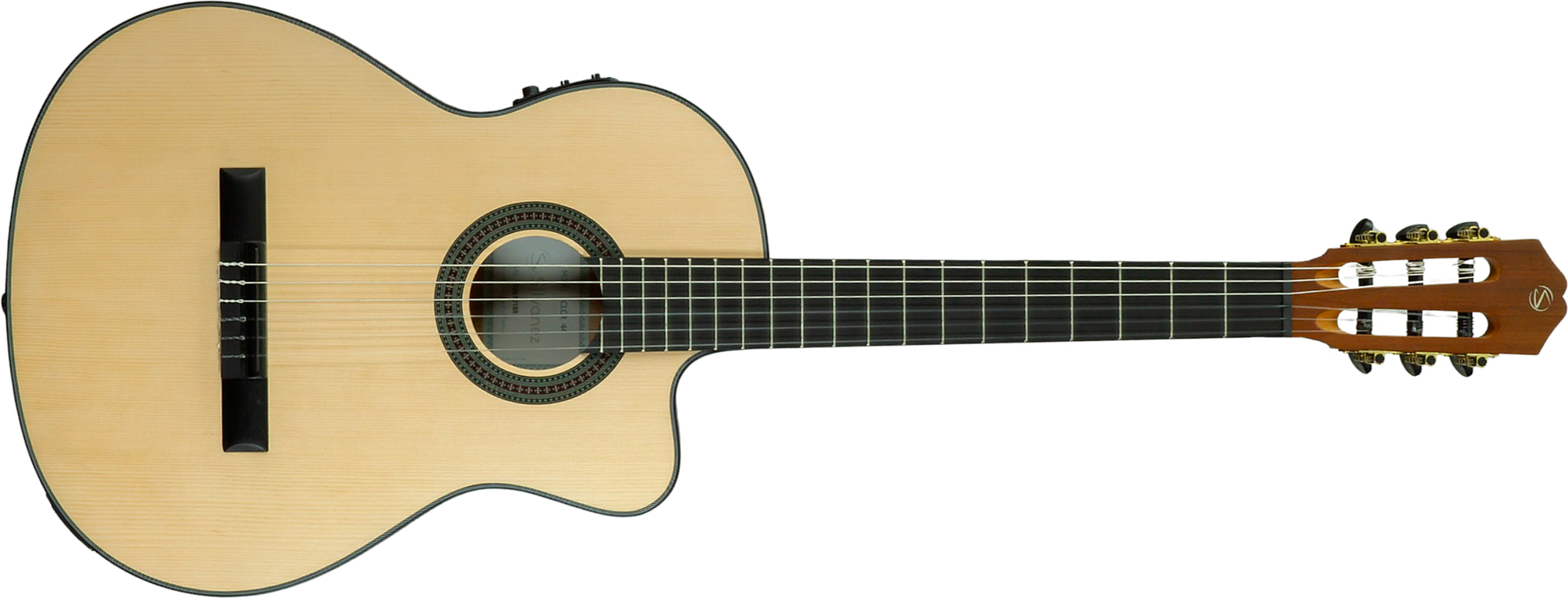 Silvanez Clcr44 4/4 Thinline Cw Epicea Acajou Rw - Natural - Konzertgitarren 4/4 - Main picture