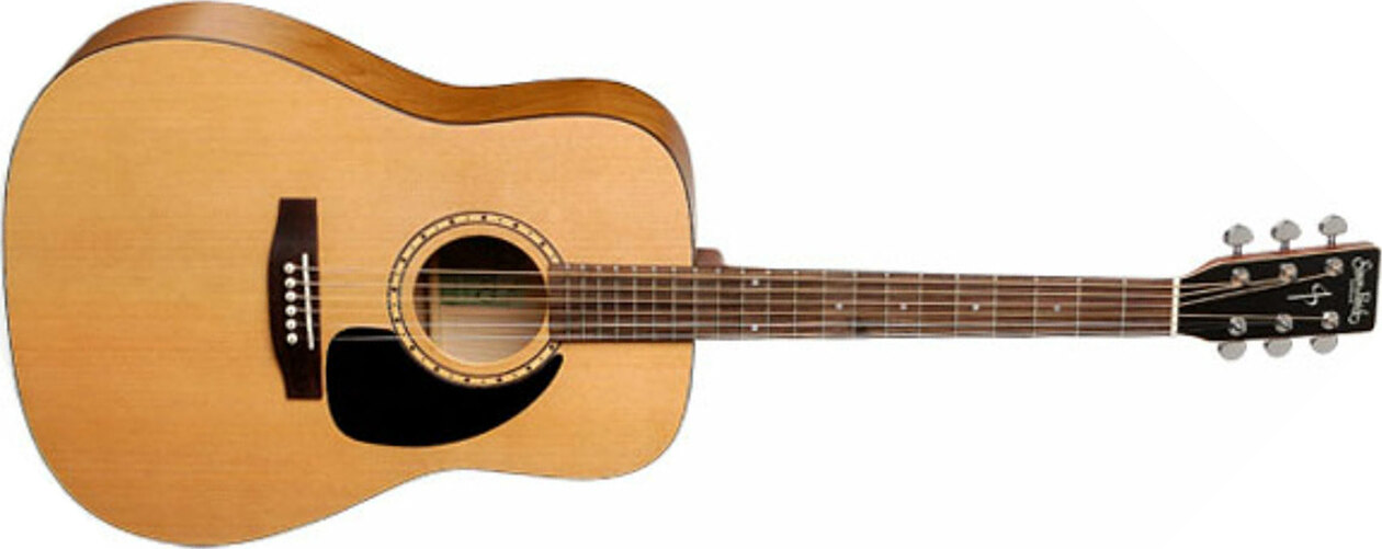 Simon & Patrick Woodland Cedar Dreadnought Cedre Merisier Rw - Natural Semi Gloss - Westerngitarre & electro - Main picture