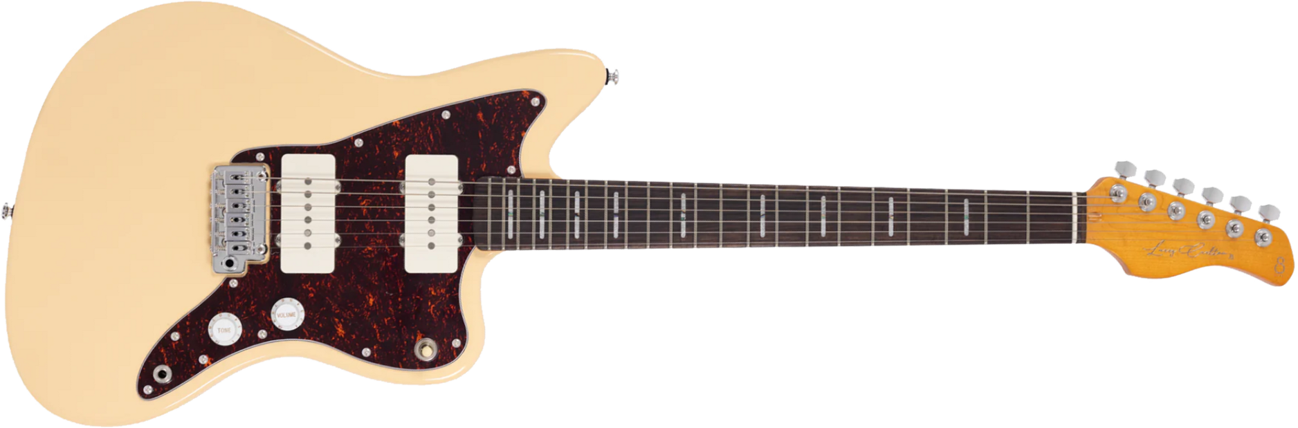 Sire Larry Carlton J3 2s Ht Rw - Vintage White - Retro-Rock-E-Gitarre - Main picture