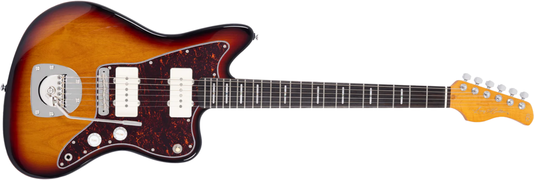 Sire Larry Carlton J5 2s Trem Eb - 3-tone Sunburst - Retro-Rock-E-Gitarre - Main picture