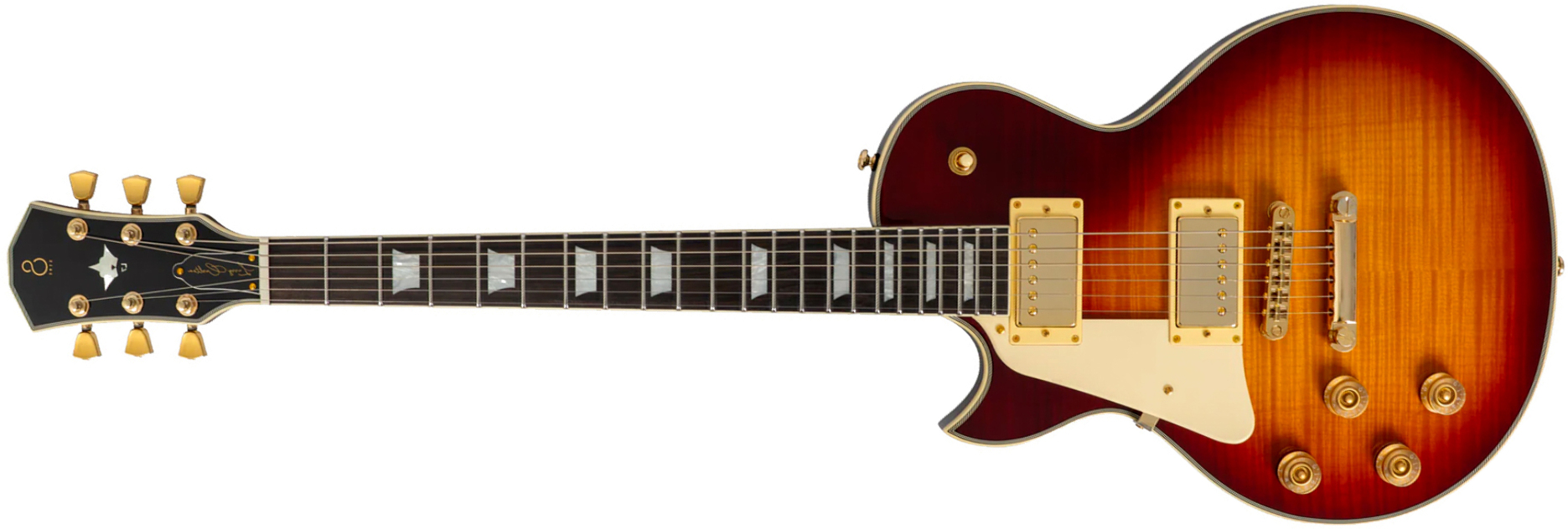 Sire Larry Carlton L7 Lh Gaucher New Gen 2h Ht Eb - Tobacco Sunburst - Single-Cut-E-Gitarre - Main picture