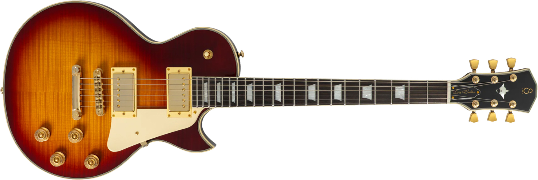 Sire Larry Carlton L7 New Gen 2h Ht Eb - Tobacco Sunburst - Single-Cut-E-Gitarre - Main picture