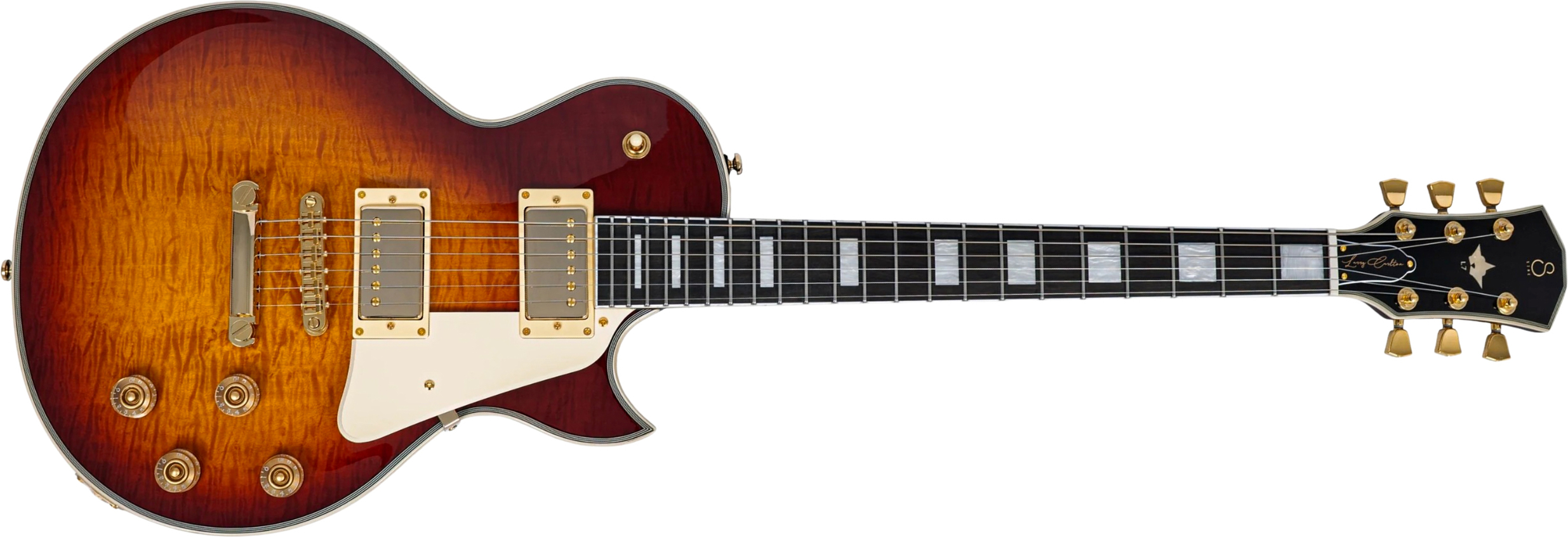 Sire Larry Carlton L7dx 2h Ht Eb - Tobacco Sunburst - Single-Cut-E-Gitarre - Main picture