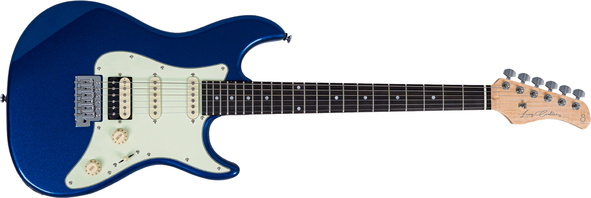 Sire Larry Carlton S1 Hss Trem Rw - Dark Navy - E-Gitarre in Str-Form - Main picture