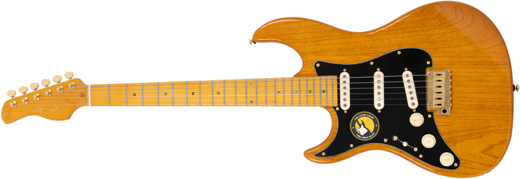 Sire Larry Carlton S10 Sss Lh Signature Gaucher 3s Trem Mn - Natural - E-Gitarre in Str-Form - Main picture
