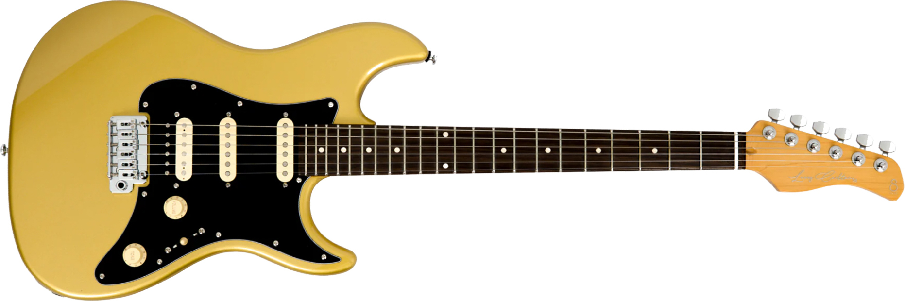 Sire Larry Carlton S3 Hss New Gen Trem Rw - Metallic Gold - E-Gitarre in Str-Form - Main picture
