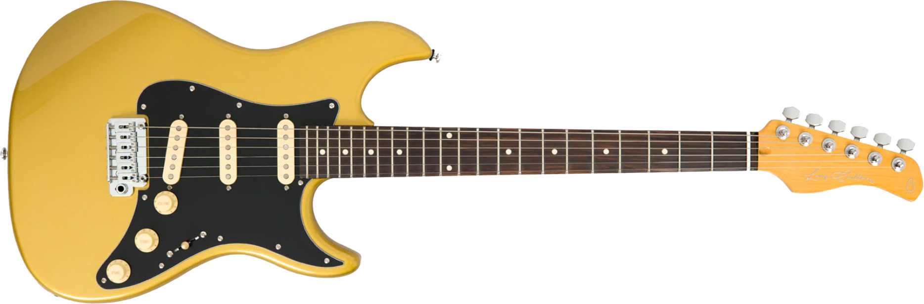 Sire Larry Carlton S3 New Gen 3s Trem Rw - Metallic Gold - E-Gitarre in Str-Form - Main picture