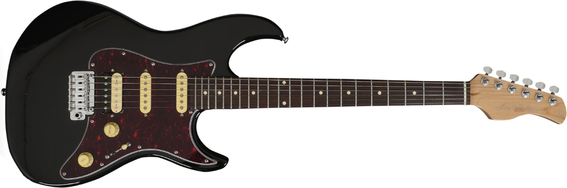 Sire Larry Carlton S3 Signature Hss Trem Rw - Black - E-Gitarre in Str-Form - Main picture
