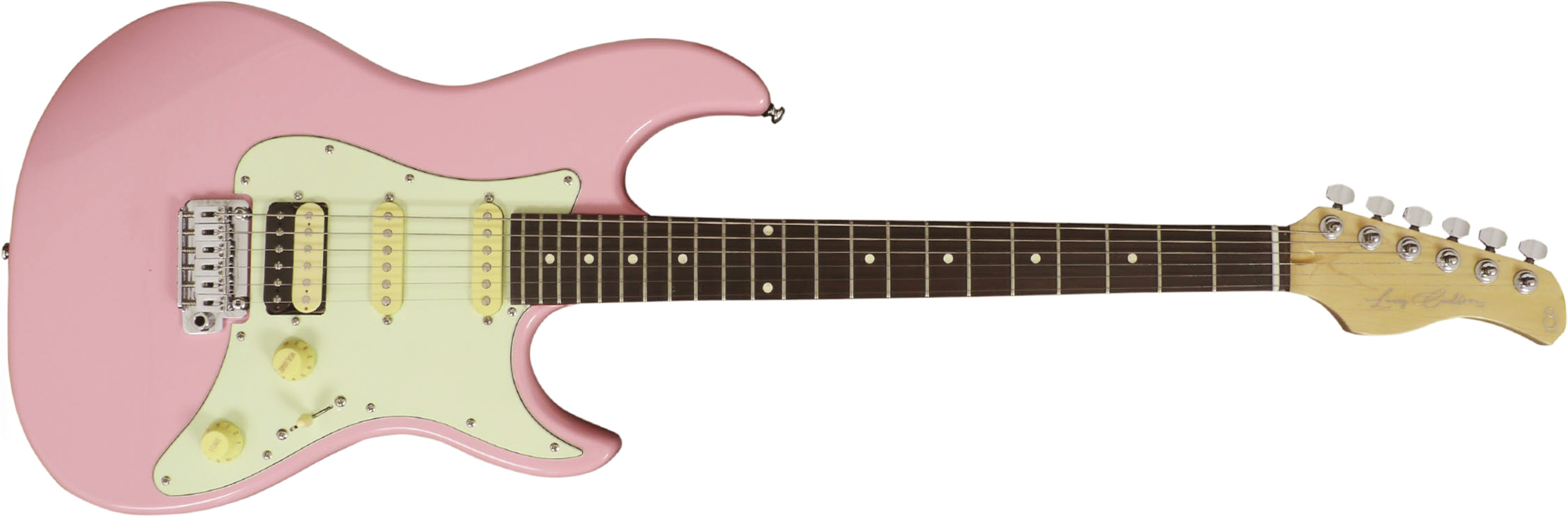 Sire Larry Carlton S3 Signature Hss Trem Rw - Pink - E-Gitarre in Str-Form - Main picture