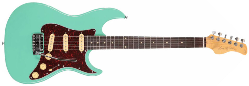 Sire Larry Carlton S3 Sss Signature 3s Trem Rw - Mild Green - E-Gitarre in Str-Form - Main picture